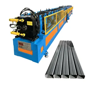 Galvanized Steel Square Downspout Roll Forming Machine For Sale Steel Square Downpipe Roll Forming Machine