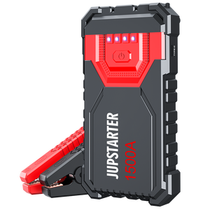 Arrancador de emergencia para automóvil de 1500A 8000mAh-Potencia nominal de 2000W, arrancador suave, Banco de energía portátil con interfaces EC5/USB/Tipo C - Product Image 1