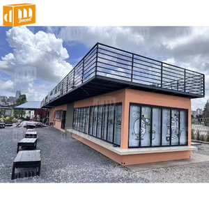 Cửa hàng quần áo Cửa hàng bán lẻ di động Container có thể tháo rời Văn phòng Nhà Quầy bar Xây dựng Container phẳng đúc sẵn để bá - Product Image 5