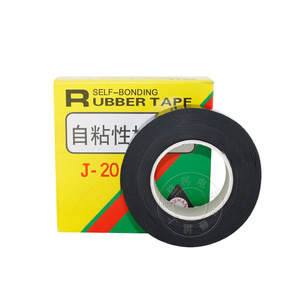 Ruban adhésif en caoutchouc J-20 0,8x25mm 5m, ruban isolant électrique pour la protection des câbles - Product Image 2