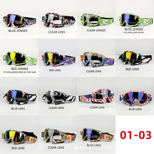 <span class=keywords><strong>Gafas</strong></span> <span class=keywords><strong>de</strong></span> Ciclismo Deportivas con Protección Completa Contra el Viento, <span class=keywords><strong>de</strong></span> TPU, para Motociclismo, Todoterreno, ATV, Unisex, para Bicicleta <span class=keywords><strong>de</strong></span> Montaña - Product Image 2