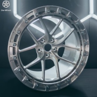 Jantes forgées monobloc DW 19 20 21 pouces en alliage d'aluminium forgé, style beadlock argenté pour BMW G87 M2 M3 G80 M4 G82, jantes sport.