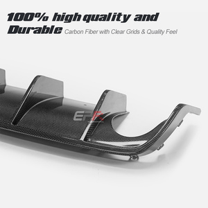 Diffuseur arrière de luxe en fibre de carbone EPR avec installation facile pour Fiat 595 Abarth Série 4 Décoration - Product Image 3