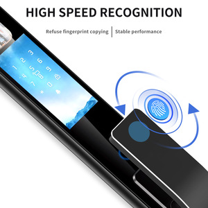 Serrure Intelligente HanDaily 2026 avec Vidéo-parlophone IA, Reconnaissance Faciale 3D, Caméra et Empreinte Digitale pour Porte - Product Image 4