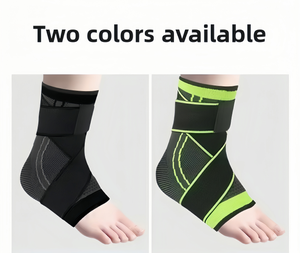 Apoio tornozelo confortável ajustável com tecido macio elástico compressão cinta para entorse e fascite plantar tratamento - Product Image 2