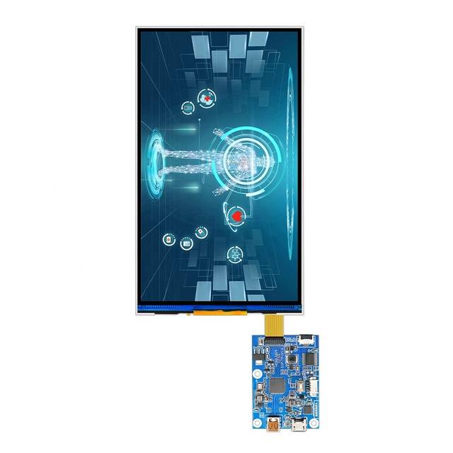 6.95 Inch TFT LCD Display Module 600x1024 Resolution Capacitive Screen Panel Dual Screen Feature