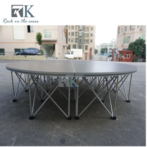 Customized <b>Stage</b> <b>Platform</b> Aluminum <b>Stage</b> Aluminum Support Mobile <b>Stage</b> for Wedding Performance Exhibition - Product Image 5