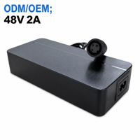 Chargeur de batterie de vélo électrique certifié CE Joyun 120W 48V 2A, prix d'usine, design étanche et durable, adaptateur pour vélo électrique Gazelle