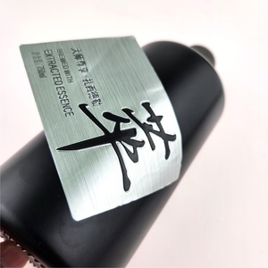 Factory Price Waterproof Aluminum Metal Wine Perfume <b>Bottle</b> Label <b>Sticker</b> Aluminum Foil Embossed Gravure Packaging Adhesive Beer - Product Image 6
