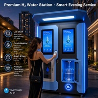 Distributeur d'eau automatique avec membrane UF 0,01 µm, filtre extérieur 24h/24, paiement par pièces et QR, OEM, kiosque en acier inoxydable
