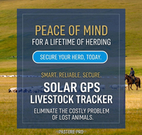 Pelacak Telinga GPS Sapi Tahan Air IP67 untuk Sapi dan Domba dengan Alarm Geo Fence dan Navigasi Satu Klik untuk Penggembalaan di Pegunungan