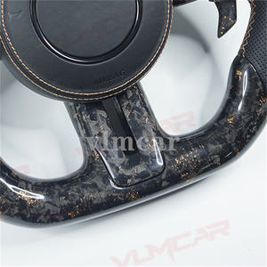 Volant privé en fibre de carbone forgé sur mesure pour <span class=keywords><strong>Ford</strong></span> <span class=keywords><strong>Mustang</strong></span> avec palettes de changement de vitesse/Disponible pour tous les modèles de voiture - Product Image 3