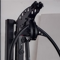 Equipo de Entrenamiento Integral para Gimnasio, Máquina Multifuncional de Cable Cruzado, Máquina Smith, Entrenador de Fuerza, Estación de Cable Único