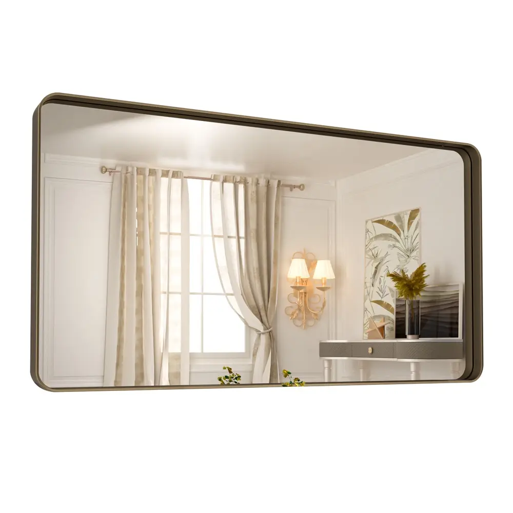 Bagno Touch Screen salone specchio a Led Full Length decorazione da parete decorazione a specchio da parete soggiorno specchio specchio per il trucco con luce a Led