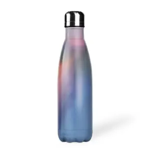 Vacuum Insulated Containers Stainless Steel Water Bottle 17 oz Forest Bloom Triple Layered Keeps Drinks Cold and Hot