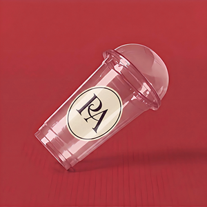 Gobelet froid en PP recyclable sans BPA avec couvercle, logo personnalisé, 12-24 oz, pour salons de thé et cafés, conforme ESG 2026, prêt DDP - Product Image 4