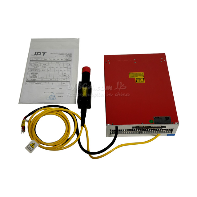JPT Official Global Supply Chain LY.GROUP.CHINA YDFLP-E2-100-M7-M-R Power 100W 200W 24V 48V Pulse Fiber Laser Source