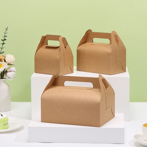 Boîtes cadeaux pliables haut <span class=keywords><strong>de</strong></span> gamme en papier kraft pour sushis, avec logo personnalisé imprimé, doublure en éponge recyclée, emballage pour gâteaux et biscuits - Product Image 4