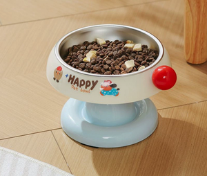 Mangkuk Hewan Peliharaan Kucing Lipat Tahan Air Portabel dari Baja Tahan Karat untuk Perjalanan dan Penggunaan Luar Ruangan - Product Image 4