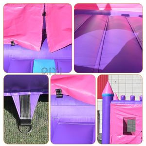 Château gonflable, maison gonflable, mini trampoline, château rebondissant avec souffleur pour enfants et adultes - Product Image 5