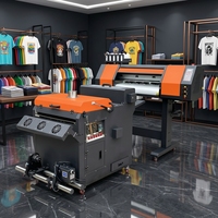 Impresora DTF Allprint Certificada, Nueva, de 60 cm A1 (24 Pulgadas), con Agitador y Secador, 1 Año de Garantía, para Fábrica de Camisetas