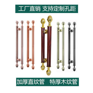 Manijas de Puerta de Estilo Europeo en Bronce Antiguo, Manijas Modernas para Puertas de Madera de Villas, Manijas de Acero Inoxidable para Puertas de Vidrio de Lujo - Product Image 6