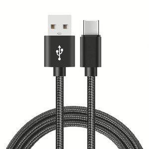 High Quality 1M USB Type C Fast Charging Phone <b>Cable</b> Nylon USB C Data <b>Cable</b> For Mobile Phone - Product Image 6