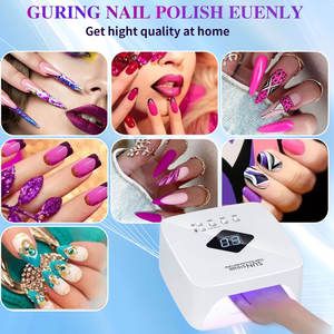 Lámpara de Uñas <span class=keywords><strong>UV</strong></span> LED Profesional Recargable Inalámbrica de 120W, Nueva Llegada 2026, con Sensor Automático, <span class=keywords><strong>para</strong></span> Secado de Esmalte en Gel, Uso en Salón y Hogar, SUN S10 - Product Image 3