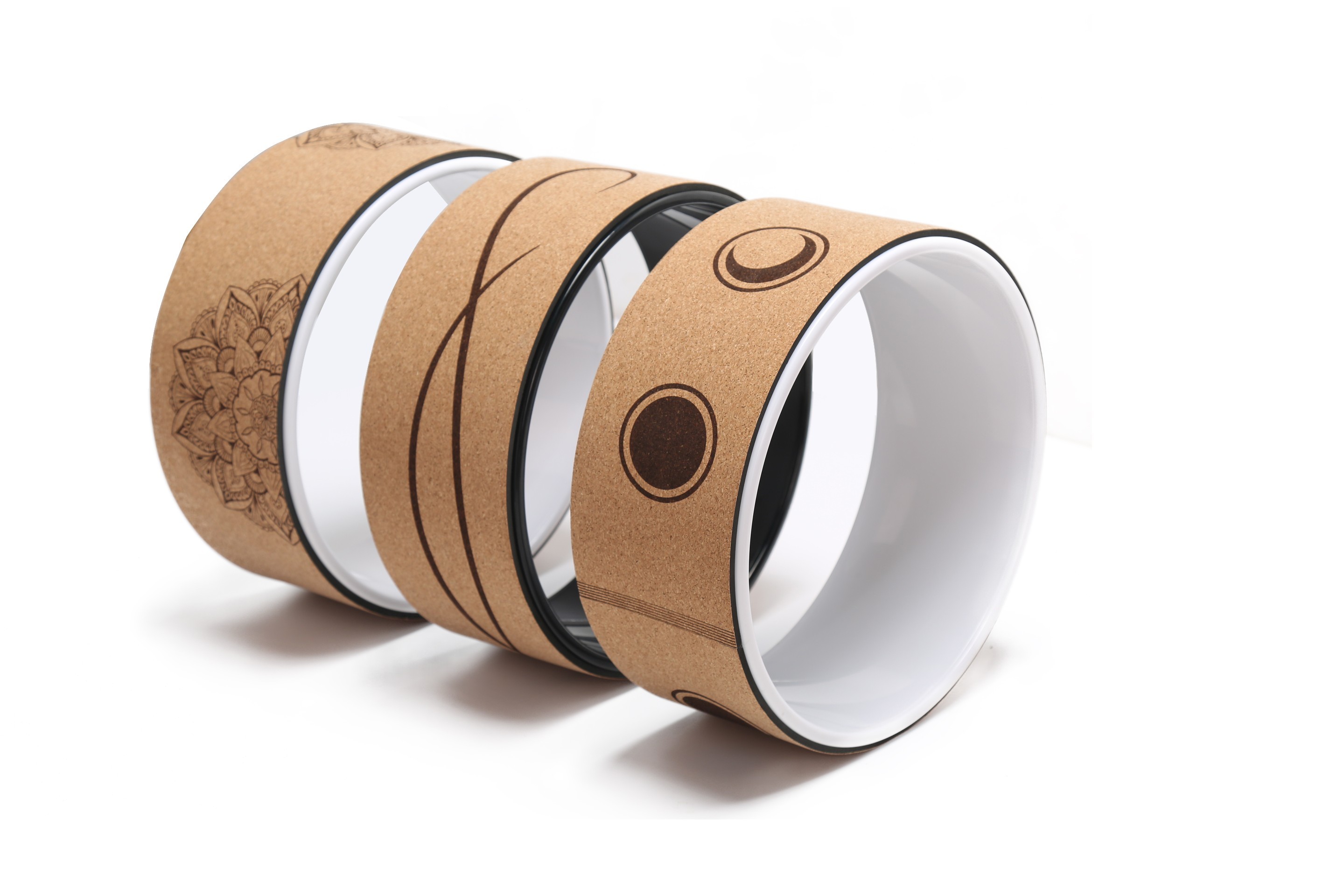 cork yoga wheel