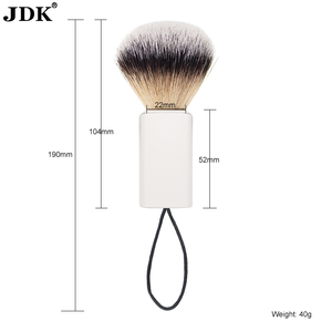 JDK-Brosse de rasage <span class=keywords><strong>pour</strong></span> cheveux synthétiques, manche en plastique verni - Product Image 2