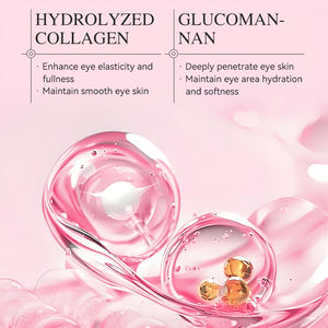 KORMESIC Venta al por mayor, personalizado, 7.5g, Parche de mascarilla para ojos de colágeno con naranja, aguacate, cereza y arándano, de hidrogel hidratante en lámina para festivales - Product Image 5