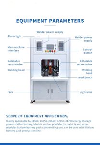 Sistema de soldadura de cables de batería, máquina de unión de cables de polos para baterías 18650, soldador por puntos de polos de batería - Product Image 4