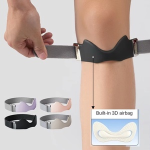 Sangle <span class=keywords><strong>de</strong></span> soutien ajustable pour tendon rotulien, <span class=keywords><strong>genouillère</strong></span> antidérapante en silicone pour la course et le basketball - Product Image 1