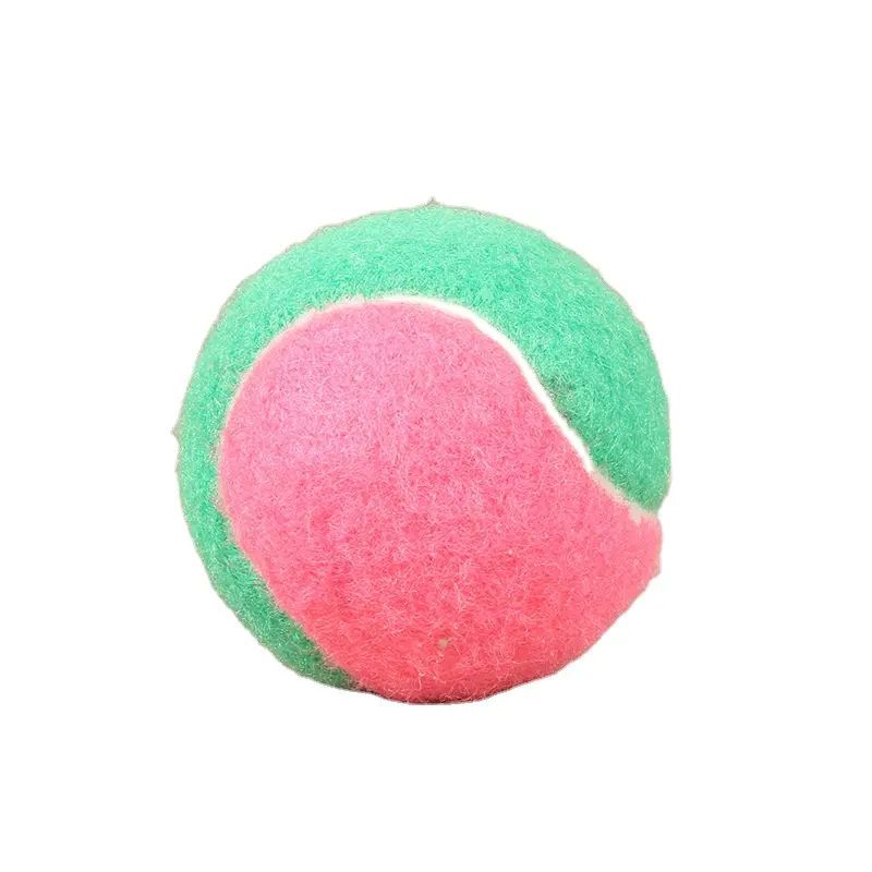 New Design Custom farbige kleine weiche Tennisbälle für Haustiere
