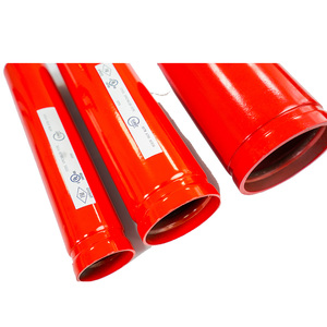 Tubería <span class=keywords><strong>de</strong></span> Acero Soldada Roja <span class=keywords><strong>de</strong></span> 1 Pulgada con Extremo Roscado, Tubería Contra Incendios, Cédula 40 - Product Image 4