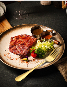 Bán Buôn Nhà Sản Xuất 24Pcs Matte Đám Cưới Tái Sử Dụng Xách Tay Muỗng Và Ngã Ba Thép Không Gỉ Flatware Vàng Đen Thiết Lập Dao Kéo - Product Image 4