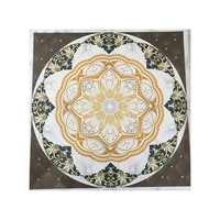 Panneaux de plafond en PVC modernes, faux 3D, imperméables et insonorisants, personnalisables avec un design à estampage à chaud pour terrasse à prix avantageux