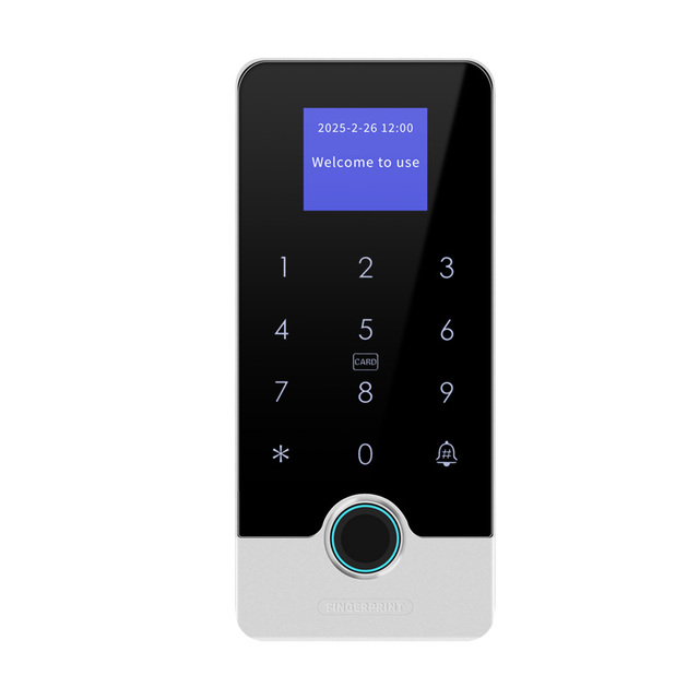 Smart Fingerprint Door Lock RFID/NFC Mobile App Access TFT Display-Remote Door Access Control IC Card Password System Attendance