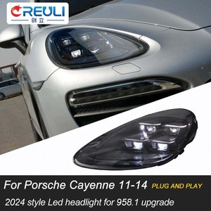 Faros LED CREULI para Porsche <span class=keywords><strong>Cayenne</strong></span> 958.1 2024 Estilo PDLS, Plug and Play, Repuestos de Auto, Luces para Coche - Product Image 2