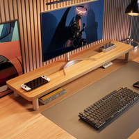 Verdikte Computer Bureau Opbergrek Hoogte Toenemende Flat Panel Monitor Stand Kantoor Desktop Beugel