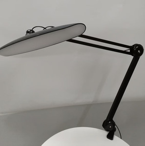 182led Đèn bàn kẹp 24 Wát sáng kiến trúc sư nhiệm vụ đèn 6500K có thể điều chỉnh màu trắng bóng râm Hiện Đại Văn phòng nhà Thủ công mỹ nghệ đèn móng tay - Product Image 2