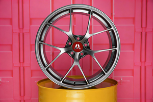 Jantes de <span class=keywords><strong>rallye</strong></span> forgées 16-17 pouces |   Finition chromée sportive, prête pour les modèles Hot Hatch, SUV compacts et voitures de performance. - Product Image 3