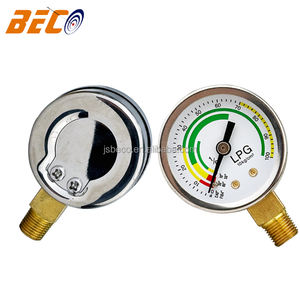 SKA -116 pengukur tekanan LPG 40mm untuk tangki propana 10kg - Product Image 5