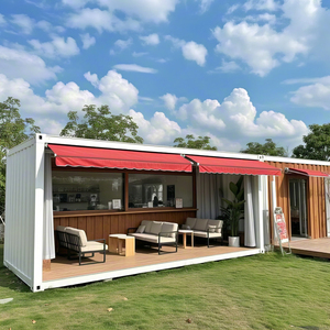 Luxury Mobile Foldable Customizable Steel Structure Container <b>House</b> with Sliding Door Modern Design Prefabricated Modular Shop - Product Image 5