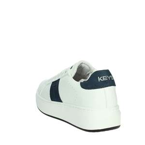 Zapatillas deportivas para hombre Keys K-10670, zapatos de lona blancos y azules a la moda - Product Image 2