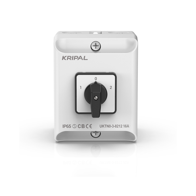 3P 16A Manual Rotary Cam Switch 220v 230v Waterproof Electrical Changeover Cam Switches IP65 3 Pole 3 Position Rotary Switch