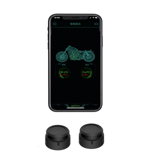 Sistema de monitor de presión de neumáticos digital Lancol <span class=keywords><strong>Sensor</strong></span> externo <span class=keywords><strong>TPMS</strong></span> BLE 5,0 para motocicletas - Product Image 1