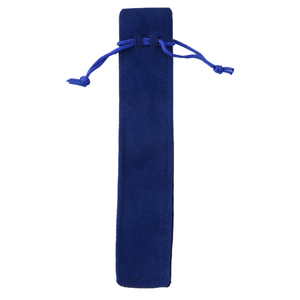 SHULI Nouvelle Pochette en Velours Épaisse de Luxe avec Cordon de Serrage pour Stylo, Couleur et Logo Personnalisables, Sac Cadeau pour Stylo avec Lanière - Product Image 3