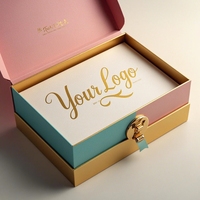 Boîte d'expédition en carton ondulé pliable en gros, personnalisable avec impression couleur et logo sur mesure