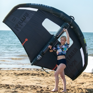 Aile de surf légère Kinma 4m/5m/6m pour l'entraînement au wing foil et au windsurf - Product Image 1
